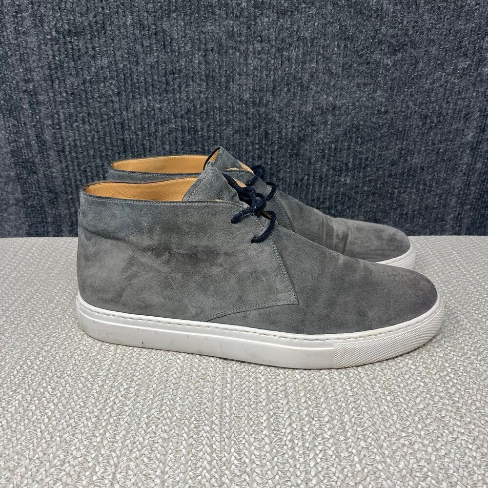 Magnanni Ceritos Chukka Sneaker Grey Suede Leather Casual Shoes Mens 11.5 19387